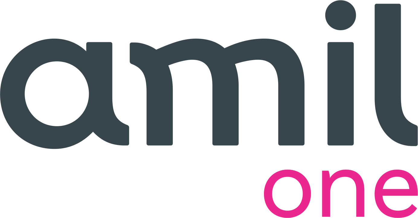 Logo da Amil One.