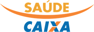 Logo da Caixa Saúde.