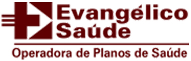Logo da Evangélico Saúde.